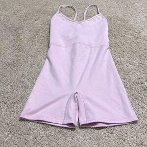 Gilly Hicks Hollister Strappy Back Active Shortsie One Piece - Black - Size L